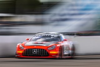 #04 Mercedes-AMG GT3 of George Kurtz and Colin Braun, 2023 Fanatec GT World Challenge America SRO, Crowdstrike by Riley Motorsports, GT World Challenge America, Pro-Am, Sebring International Raceway Sep 22-24
 | www.lagunasphotography.com