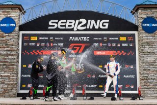 #28 PorscheGT3 R 992 of Eric Filgueiras and Steven McAllen, 2023 Fanatec GT World Challenge America SRO, GT World Challenge America, Pro, RS1, Sebring International Raceway Sep 22-24
 | www.lagunasphotography.com