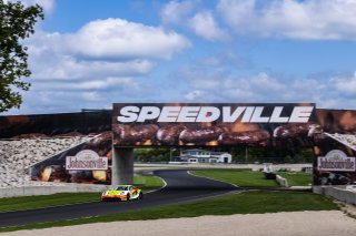 #45 Porsche 911 GT3-R 992 of Madison Snow and Jan Heylen, Aug. 18-20 2023 Fanatec GT World Challenge America SRO, GT World Challenge America, Pro-Am, Road America, Wright Motorsports
 | www.lagunasphotography.com