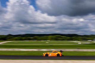 #77 Mercedes-AMG GT3 of Paul Kiebler and Jon Branam, Am, Aug. 18-20 2023 Fanatec GT World Challenge America SRO, GT World Challenge America, Road America, TR3 Racing
 | www.lagunasphotography.com