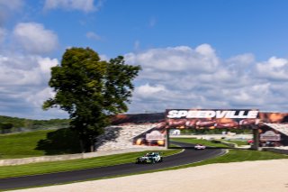#43 Mercedes-AMG GT3 of Anthony Bartone and Adam Christodoulou, Aug. 18-20 2023 Fanatec GT World Challenge America SRO, GT World Challenge America, Pro-Am, RealTime Racing, Road America
 | www.lagunasphotography.com