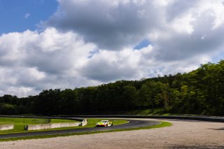 #45 Porsche 911 GT3-R 992 of Madison Snow and Jan Heylen, Aug. 18-20 2023 Fanatec GT World Challenge America SRO, GT World Challenge America, Pro-Am, Road America, Wright Motorsports
 | www.lagunasphotography.com