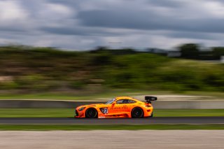 #77 Mercedes-AMG GT3 of Paul Kiebler and Jon Branam, Am, Aug. 18-20 2023 Fanatec GT World Challenge America SRO, GT World Challenge America, Road America, TR3 Racing
 | www.lagunasphotography.com