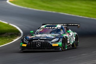 #43 Mercedes-AMG GT3 of Anthony Bartone and Adam Christodoulou, Aug. 18-20 2023 Fanatec GT World Challenge America SRO, GT World Challenge America, Pro-Am, RealTime Racing, Road America
 | www.lagunasphotography.com