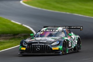 #43 Mercedes-AMG GT3 of Anthony Bartone and Adam Christodoulou, Aug. 18-20 2023 Fanatec GT World Challenge America SRO, GT World Challenge America, Pro-Am, RealTime Racing, Road America
 | www.lagunasphotography.com