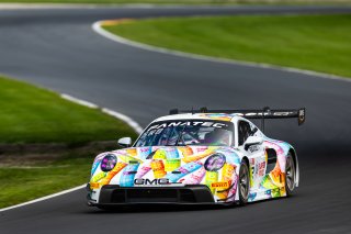 #32 Porsche 911 GT3-R (991.ii) of Kyle Washington and Jeroen Bleekemolen, Aug. 18-20 2023 Fanatec GT World Challenge America SRO, GMG, GT World Challenge America, Pro-Am, Road America
 | www.lagunasphotography.com