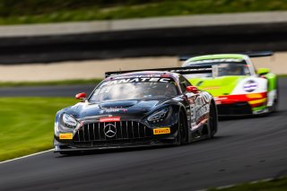 #91 Mercedes-AMG GT3 of Jeff Burton and Corey Lewis, Aug. 18-20 2023 Fanatec GT World Challenge America SRO, DXDT Racing, GT World Challenge America, Pro-Am, Road America
 | www.lagunasphotography.com