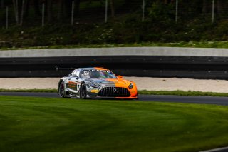 #77 Mercedes-AMG GT3 of Paul Kiebler and Jon Branam, Am, Aug. 18-20 2023 Fanatec GT World Challenge America SRO, GT World Challenge America, Road America, TR3 Racing
 | www.lagunasphotography.com