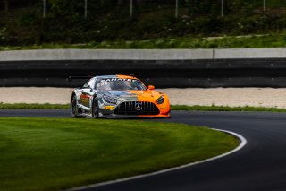 #77 Mercedes-AMG GT3 of Paul Kiebler and Jon Branam, Am, Aug. 18-20 2023 Fanatec GT World Challenge America SRO, GT World Challenge America, Road America, TR3 Racing
 | www.lagunasphotography.com