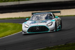 #19 Mercedes-AMG GT3 of Will Hardeman and Adam Carroll, Aug. 18-20 2023 Fanatec GT World Challenge America SRO, Esses Racing with Mercedes-Benz of Austin, GT World Challenge America, Pro-Am, Road America
 | www.lagunasphotography.com