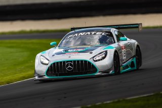 #19 Mercedes-AMG GT3 of Will Hardeman and Adam Carroll, Aug. 18-20 2023 Fanatec GT World Challenge America SRO, Esses Racing with Mercedes-Benz of Austin, GT World Challenge America, Pro-Am, Road America
 | www.lagunasphotography.com