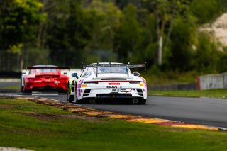 #32 Porsche 911 GT3-R (991.ii) of Kyle Washington and Jeroen Bleekemolen, Aug. 18-20 2023 Fanatec GT World Challenge America SRO, GMG, GT World Challenge America, Pro-Am, Road America
 | www.lagunasphotography.com
