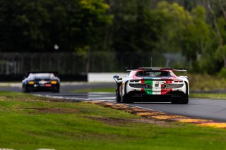 #21 Ferrari 296 GT3 of Manny Franco and Alessandro Balzan, Aug. 18-20 2023 Fanatec GT World Challenge America SRO, Conquest Racing, GT World Challenge America, Pro, Road America
 | www.lagunasphotography.com
