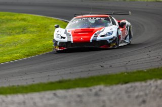 #21 Ferrari 296 GT3 of Manny Franco and Alessandro Balzan, Aug. 18-20 2023 Fanatec GT World Challenge America SRO, Conquest Racing, GT World Challenge America, Pro, Road America
 | www.lagunasphotography.com