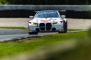 #94 BMW M4 GT3 of Chandler Hull and Bill AUberlen, Aug. 18-20 2023 Fanatec GT World Challenge America SRO, BimmerWorld, GT World Challenge America, Pro, Road America
 | www.lagunasphotography.com