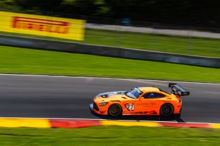 #77 Mercedes-AMG GT3 of Paul Kiebler and Jon Branam, Am, Aug. 18-20 2023 Fanatec GT World Challenge America SRO, GT World Challenge America, Road America, TR3 Racing
 | www.lagunasphotography.com