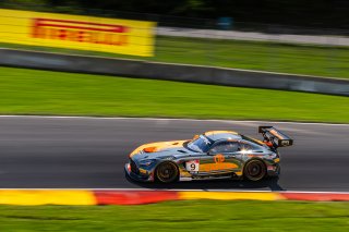 #9 Mercedes-AMG GT3 of Ziad Ghandour and Daniel Morad, Aug. 18-20 2023 Fanatec GT World Challenge America SRO, GT World Challenge America, Pro, Road America, TR3 Racing
 | www.lagunasphotography.com