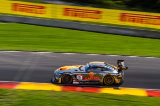 #9 Mercedes-AMG GT3 of Ziad Ghandour and Daniel Morad, Aug. 18-20 2023 Fanatec GT World Challenge America SRO, GT World Challenge America, Pro, Road America, TR3 Racing
 | www.lagunasphotography.com