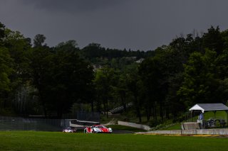 #21 Ferrari 296 GT3 of Manny Franco and Alessandro Balzan, Aug. 18-20 2023 Fanatec GT World Challenge America SRO, Conquest Racing, GT World Challenge America, Pro, Road America
 | www.lagunasphotography.com