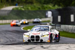 #94 BMW M4 GT3 of Chandler Hull and Bill AUberlen, Aug. 18-20 2023 Fanatec GT World Challenge America SRO, BimmerWorld, GT World Challenge America, Pro, Road America
 | www.lagunasphotography.com