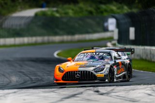 #9 Mercedes-AMG GT3 of Ziad Ghandour and Daniel Morad, Aug. 18-20 2023 Fanatec GT World Challenge America SRO, GT World Challenge America, Pro, Road America, TR3 Racing
 | www.lagunasphotography.com