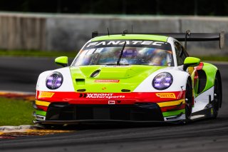 #45 Porsche 911 GT3-R 992 of Madison Snow and Jan Heylen, Aug. 18-20 2023 Fanatec GT World Challenge America SRO, GT World Challenge America, Pro-Am, Road America, Wright Motorsports
 | www.lagunasphotography.com