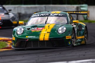 #120 Porsche 911 GT3-R (991.ii) of Adam Adelson and Elliott Skeer, Aug. 18-20 2023 Fanatec GT World Challenge America SRO, GT World Challenge America, Pro-Am, Road America, Wright Motorsports
 | www.lagunasphotography.com