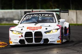 #94 BMW M4 GT3 of Chandler Hull and Bill AUberlen, Aug. 18-20 2023 Fanatec GT World Challenge America SRO, BimmerWorld, GT World Challenge America, Pro, Road America
 | www.lagunasphotography.com