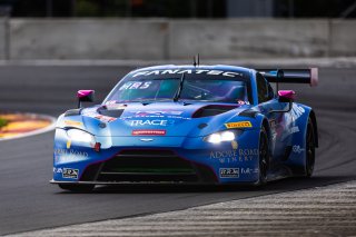 #007 Aston Martin Vantage AMR GT3 of Derek DeBoer and Valentin Hasse Clot, Aston Martin Racing-TRG, Aug. 18-20 2023 Fanatec GT World Challenge America SRO, GT World Challenge America, Pro-Am, Road America
 | www.lagunasphotography.com
