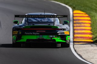 #28 PorscheGT3 R 992 of Eric Filgueiras and Steven McAllen, Aug. 18-20 2023 Fanatec GT World Challenge America SRO, GT World Challenge America, Pro, RS1, Road America
 | www.lagunasphotography.com