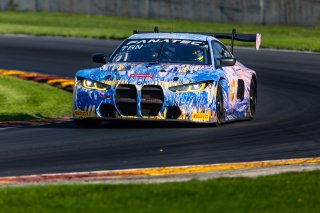 #38 BMW M4 GT3 of Samantha Tan and Neil Verhagen, Aug. 18-20 2023 Fanatec GT World Challenge America SRO, GT World Challenge America, Pro-Am, Road America, ST Racing
 | www.lagunasphotography.com