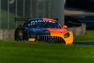 #77 Mercedes-AMG GT3 of Paul Kiebler and Jon Branam, Am, Aug. 18-20 2023 Fanatec GT World Challenge America SRO, GT World Challenge America, Road America, TR3 Racing
 | www.lagunasphotography.com