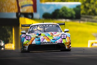 #32 Porsche 911 GT3-R (991.ii) of Kyle Washington and Jeroen Bleekemolen, Aug. 18-20 2023 Fanatec GT World Challenge America SRO, GMG, GT World Challenge America, Pro-Am, Road America
 | www.lagunasphotography.com