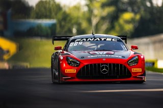#04 Mercedes-AMG GT3 of George Kurtz and Colin Braun, Aug. 18-20 2023 Fanatec GT World Challenge America SRO, Crowdstrike by Riley Motorsports, GT World Challenge America, Pro-Am, Road America
 | www.lagunasphotography.com