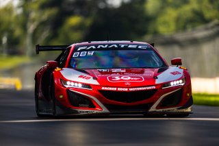 #93 Acura NSX GT3 EVO22 of Ashton Harrison and Mario Farnbacher, Aug. 18-20 2023 Fanatec GT World Challenge America SRO, GT World Challenge America, Pro, Racers Edge Motorsports, Road America
 | www.lagunasphotography.com