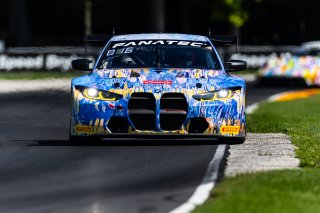 #38 BMW M4 GT3 of Samantha Tan and Neil Verhagen, Aug. 18-20 2023 Fanatec GT World Challenge America SRO, GT World Challenge America, Pro-Am, Road America, ST Racing
 | www.lagunasphotography.com