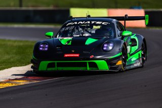 #28 PorscheGT3 R 992 of Eric Filgueiras and Steven McAllen, Aug. 18-20 2023 Fanatec GT World Challenge America SRO, GT World Challenge America, Pro, RS1, Road America
 | www.lagunasphotography.com