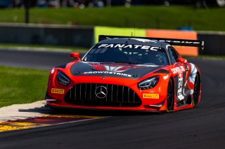 #04 Mercedes-AMG GT3 of George Kurtz and Colin Braun, Aug. 18-20 2023 Fanatec GT World Challenge America SRO, Crowdstrike by Riley Motorsports, GT World Challenge America, Pro-Am, Road America
 | www.lagunasphotography.com