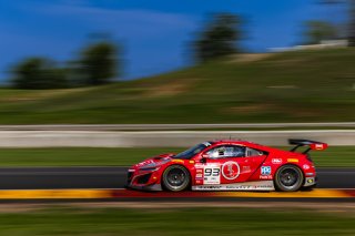 #93 Acura NSX GT3 EVO22 of Ashton Harrison and Mario Farnbacher, Aug. 18-20 2023 Fanatec GT World Challenge America SRO, GT World Challenge America, Pro, Racers Edge Motorsports, Road America
 | www.lagunasphotography.com