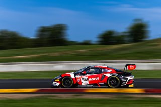 #53 Porsche GT3 992 of Trenton Estep and Seth Lucas, Aug. 18-20 2023 Fanatec GT World Challenge America SRO, GT World Challenge America, MDK Motorsports, Pro, Road America
 | www.lagunasphotography.com