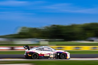 #94 BMW M4 GT3 of Chandler Hull and Bill AUberlen, Aug. 18-20 2023 Fanatec GT World Challenge America SRO, BimmerWorld, GT World Challenge America, Pro, Road America
 | www.lagunasphotography.com