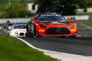 #04 Mercedes-AMG GT3 of George Kurtz and Colin Braun, Aug. 18-20 2023 Fanatec GT World Challenge America SRO, Crowdstrike by Riley Motorsports, GT World Challenge America, Pro-Am, Road America
 | www.lagunasphotography.com