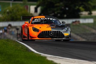 #9 Mercedes-AMG GT3 of Ziad Ghandour and Daniel Morad, Aug. 18-20 2023 Fanatec GT World Challenge America SRO, GT World Challenge America, Pro, Road America, TR3 Racing
 | www.lagunasphotography.com