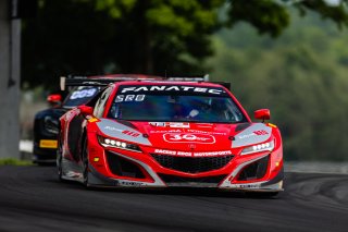 #93 Acura NSX GT3 EVO22 of Ashton Harrison and Mario Farnbacher, Aug. 18-20 2023 Fanatec GT World Challenge America SRO, GT World Challenge America, Pro, Racers Edge Motorsports, Road America
 | www.lagunasphotography.com