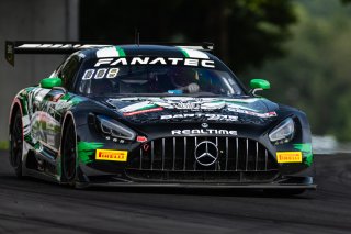 #43 Mercedes-AMG GT3 of Anthony Bartone and Adam Christodoulou, Aug. 18-20 2023 Fanatec GT World Challenge America SRO, GT World Challenge America, Pro-Am, RealTime Racing, Road America
 | www.lagunasphotography.com