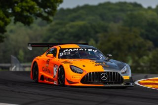 #9 Mercedes-AMG GT3 of Ziad Ghandour and Daniel Morad, Aug. 18-20 2023 Fanatec GT World Challenge America SRO, GT World Challenge America, Pro, Road America, TR3 Racing
 | www.lagunasphotography.com