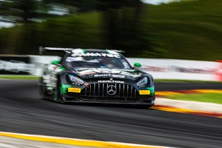 #43 Mercedes-AMG GT3 of Anthony Bartone and Adam Christodoulou, Aug. 18-20 2023 Fanatec GT World Challenge America SRO, GT World Challenge America, Pro-Am, RealTime Racing, Road America
 | www.lagunasphotography.com