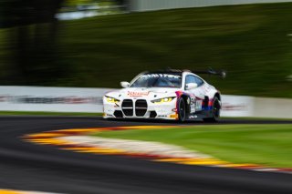 #94 BMW M4 GT3 of Chandler Hull and Bill AUberlen, Aug. 18-20 2023 Fanatec GT World Challenge America SRO, BimmerWorld, GT World Challenge America, Pro, Road America
 | www.lagunasphotography.com
