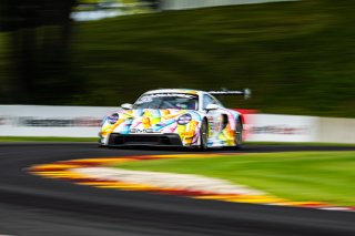 #32 Porsche 911 GT3-R (991.ii) of Kyle Washington and Jeroen Bleekemolen, Aug. 18-20 2023 Fanatec GT World Challenge America SRO, GMG, GT World Challenge America, Pro-Am, Road America
 | www.lagunasphotography.com