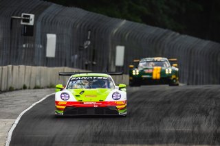 #45 Porsche 911 GT3-R 992 of Madison Snow and Jan Heylen, Aug. 18-20 2023 Fanatec GT World Challenge America SRO, GT World Challenge America, Pro-Am, Road America, Wright Motorsports
 | www.lagunasphotography.com